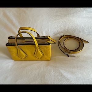 Zara yellow mini bag